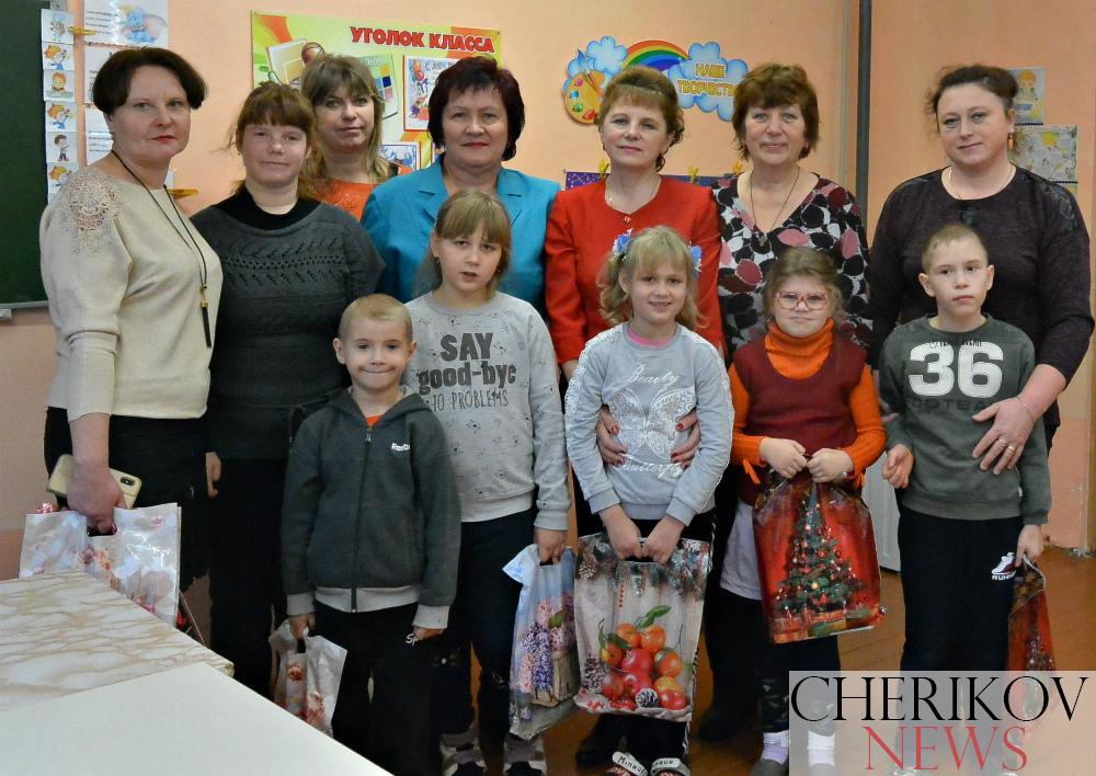 Акция «С добрым сердцем» прошла в Чериковском районе
