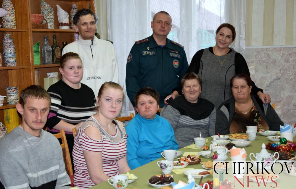 Благотворительная акция «Рождественские встречи» прошла в отделении дневного пребывания для инвалидов