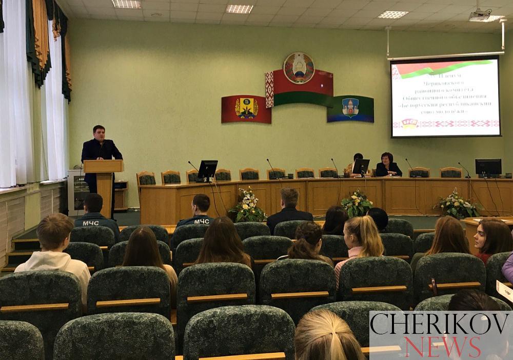 Итоговый XIV Пленум Чериковского РК ОО «БРСМ»