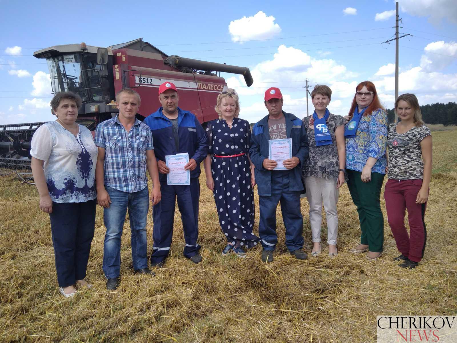 Очередное чествование прошло сегодня на полях района