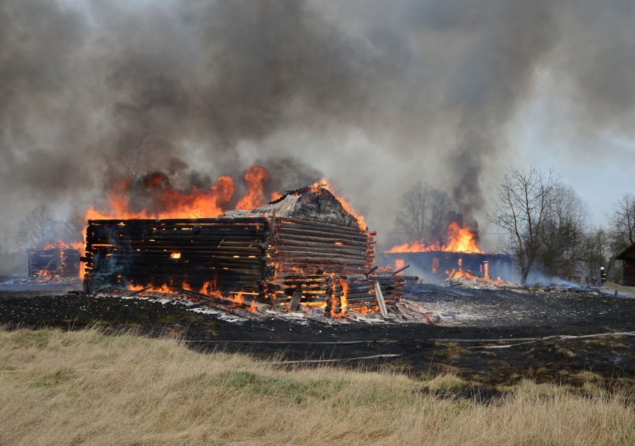 Почти 600 пожаров произошли в Могилевской области с начала года