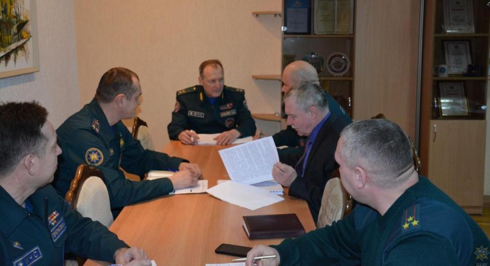 Министр по чрезвычайным ситуациям с рабочим визитом посетил Могилевскую область