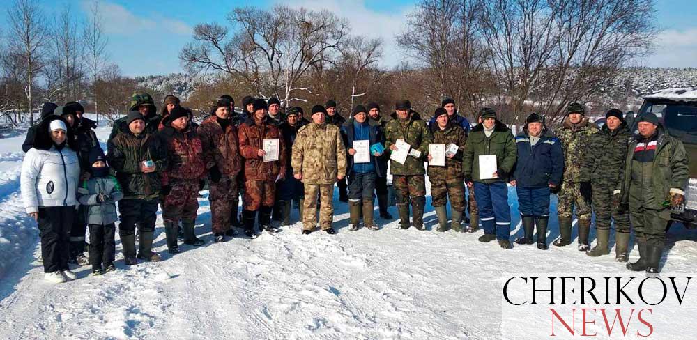 В угодьях Лименского лесничества состоялись районные соревнования по зимней рыбной ловле