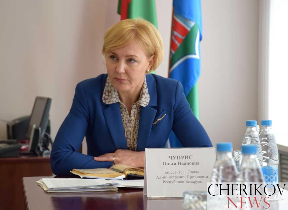 Заместитель Главы Администрации Президента провел прием граждан в Черикове. С какими вопросами обратились к Ольге Чуприс?