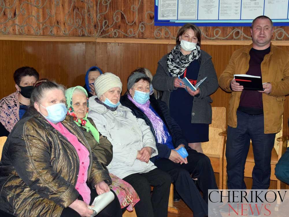 Очередной сельский сход граждан прошел в деревне Гронов