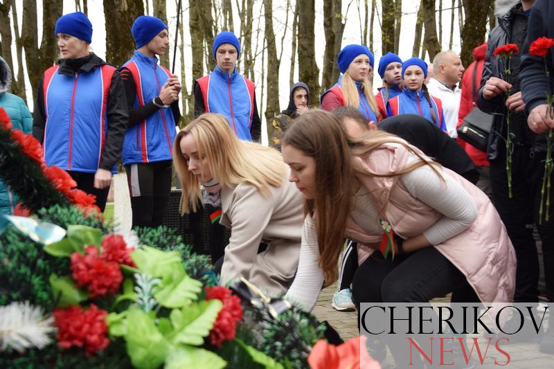 В Черикове прошел легкоатлетический пробег, посвященный годовщине Великой Победы