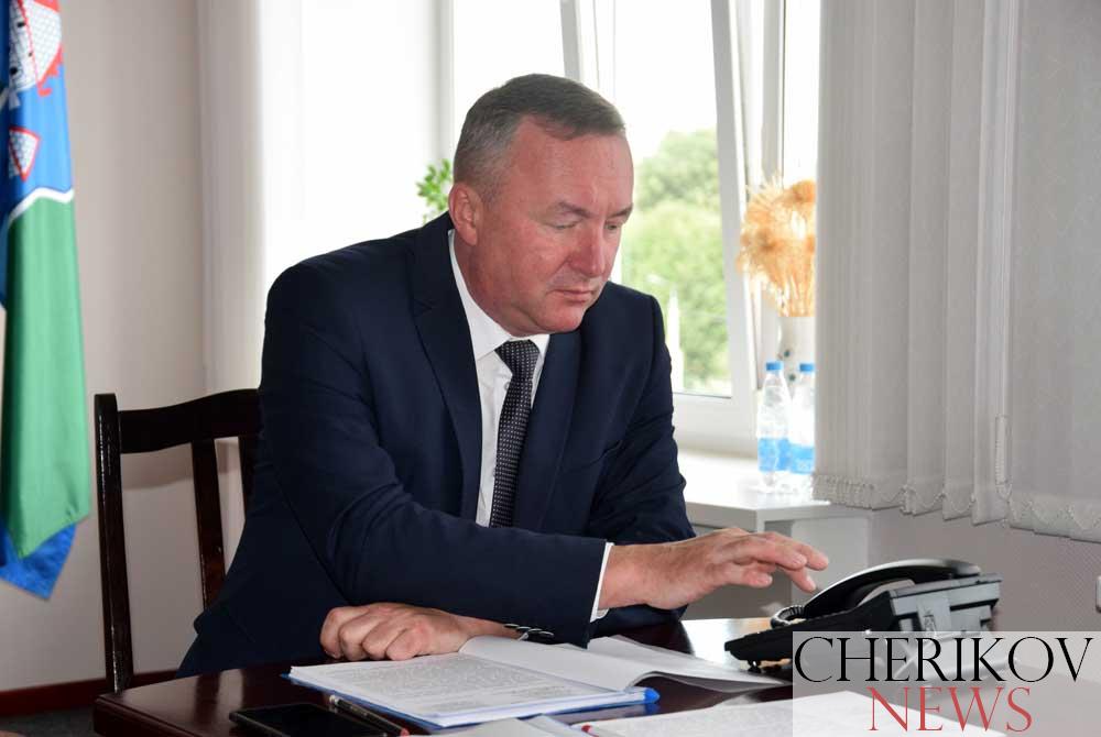 В Черикове выездной прием граждан провел помощник Президента — инспектор по Могилевской области Леонид Мартынюк