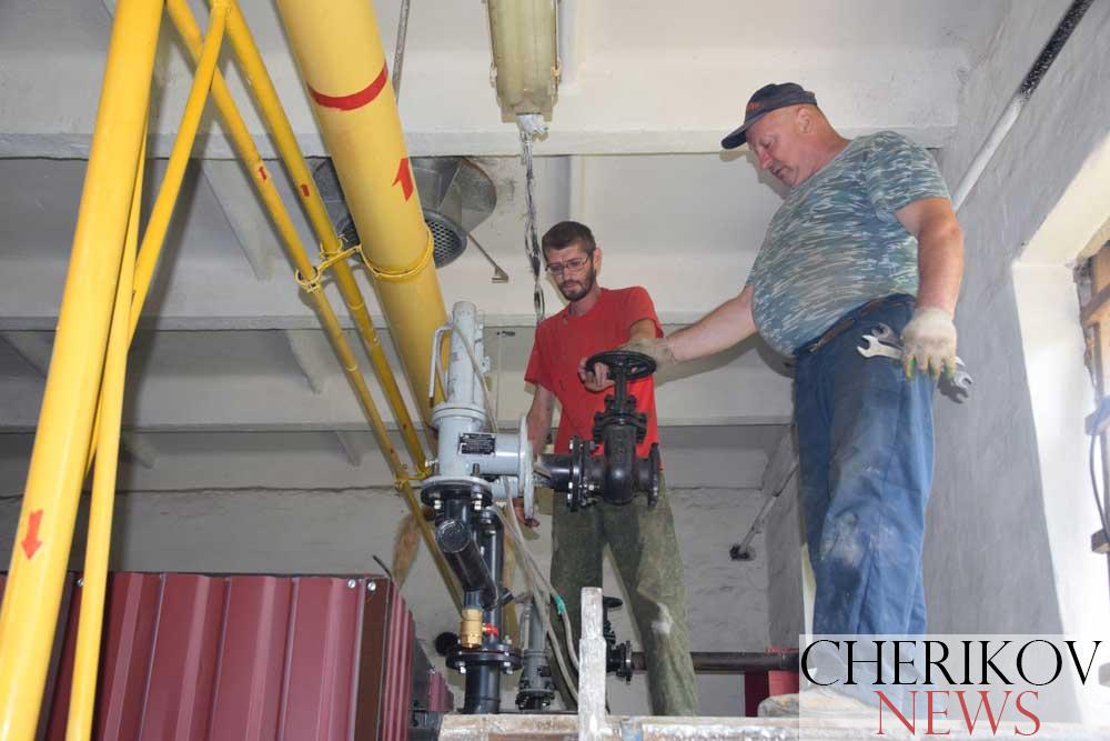 В УЗ «Чериковская ЦРБ» выполняется модернизация котельной