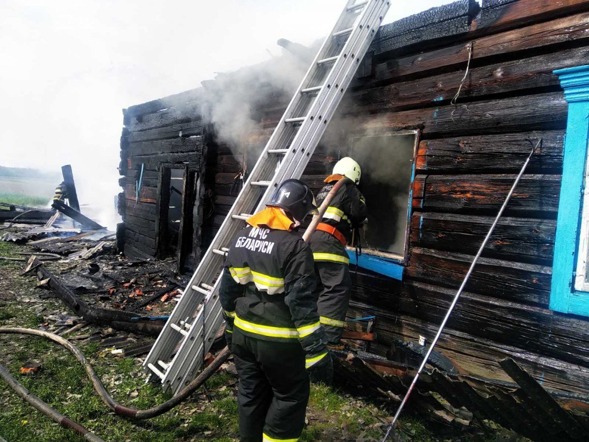 В Могилевской области с начала года произошло почти 600 пожаров