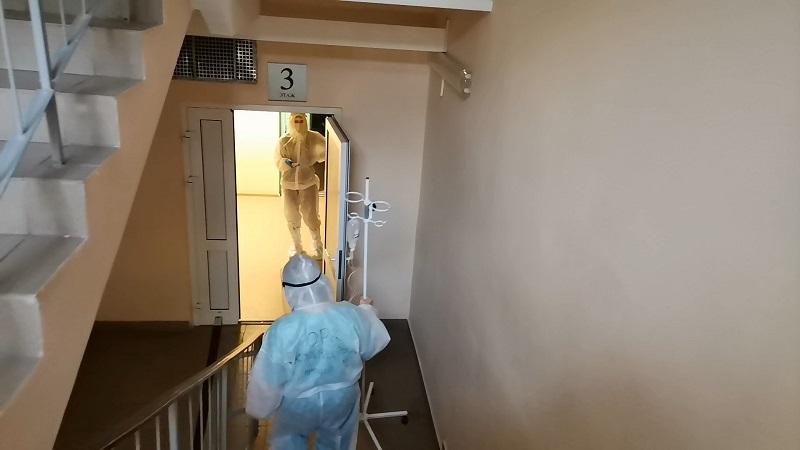 150 коек в Могилевской областной больнице медреабилитации заняты ковидными больными. Видео