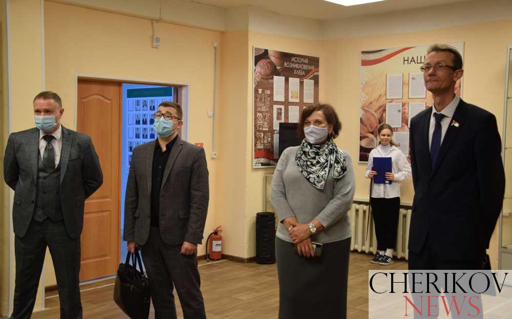Член Совета Республики Национального собрания Игорь Каско посетил Центр коррекционно-развивающего обучения в Черикове