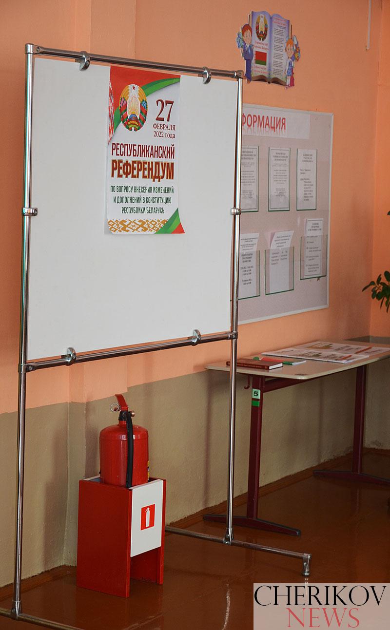 Инспектор РОЧС: безопасности граждан на участках для голосования уделяется первостепенное внимание
