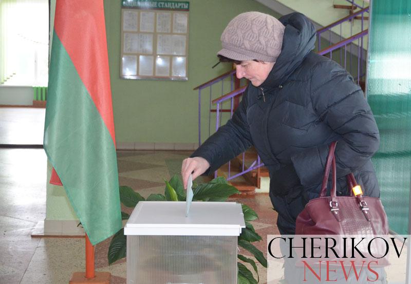 Чериковляне голосуют на Ленинском участке № 2. Фоторепортаж