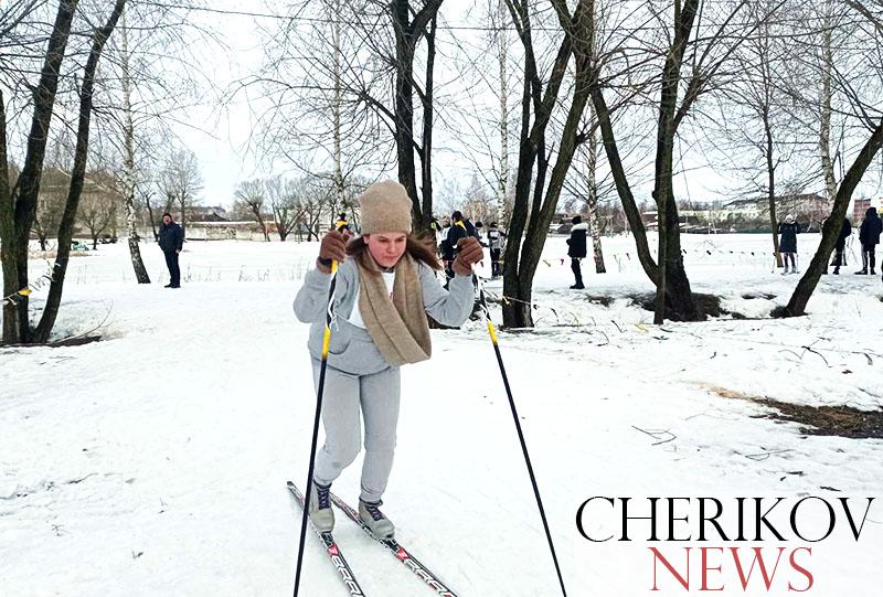 Определены победители спартакиады по лыжным гонкам среди учащихся школ Чериковского района