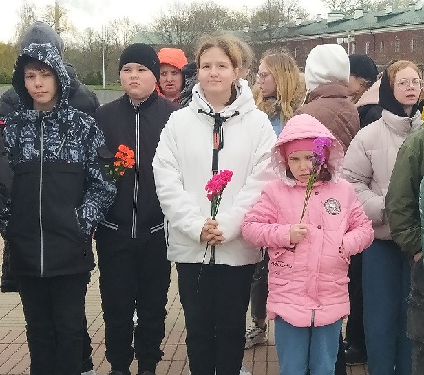 Юные чериковляне приняли участие в областном марафоне «Поезд исторической памяти» по маршруту Могилев-Брест-Могилев