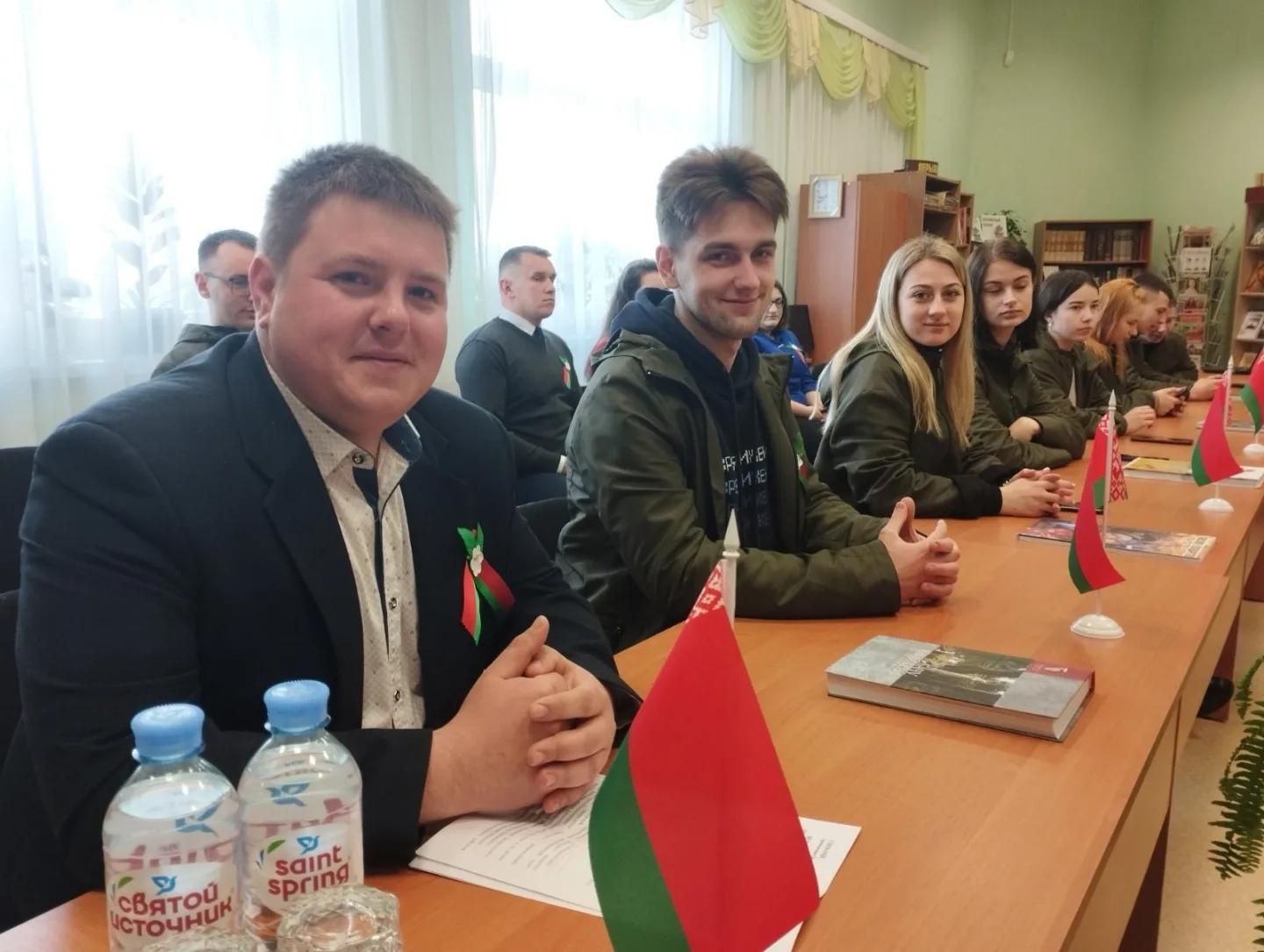 Открытый диалог с участниками областного патриотического проекта проходит в Черикове