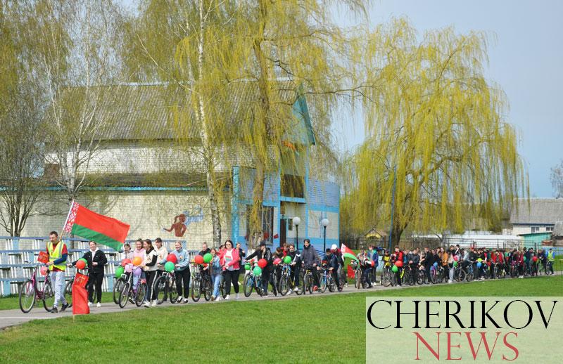 Велопробег, посвященный Дню Победы, прошел в Черикове