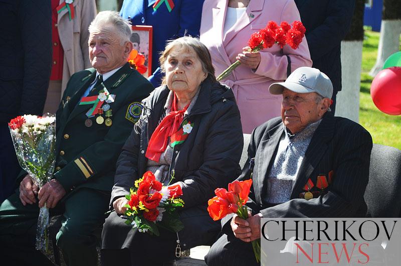 Митинг "Мы помним! Мы гордимся!", посвященный 77-ой годовщине Победы в Великой Отечественной войне, прошел 9 мая в Черикове