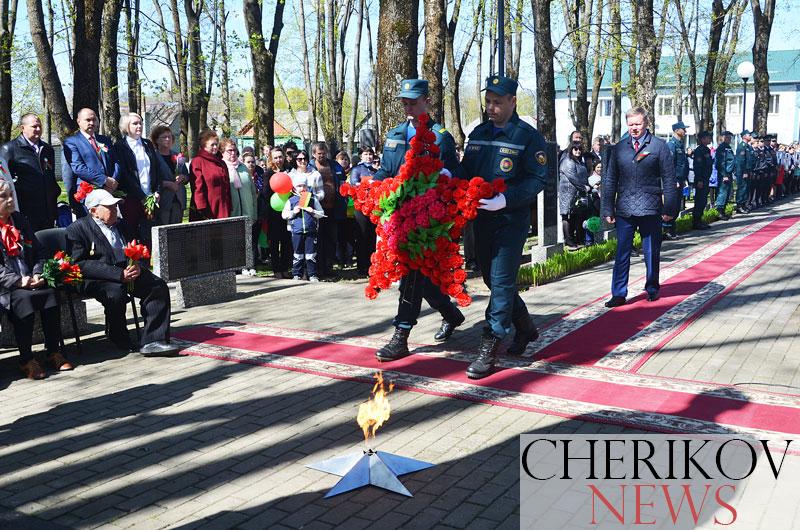 Митинг «Мы помним! Мы гордимся!», посвященный 77-ой годовщине Победы в Великой Отечественной войне, прошел 9 мая в Черикове