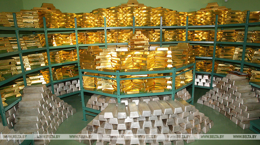 Золотовалютные резервы Беларуси за май снизились на 4,5% до $7,4 млрд