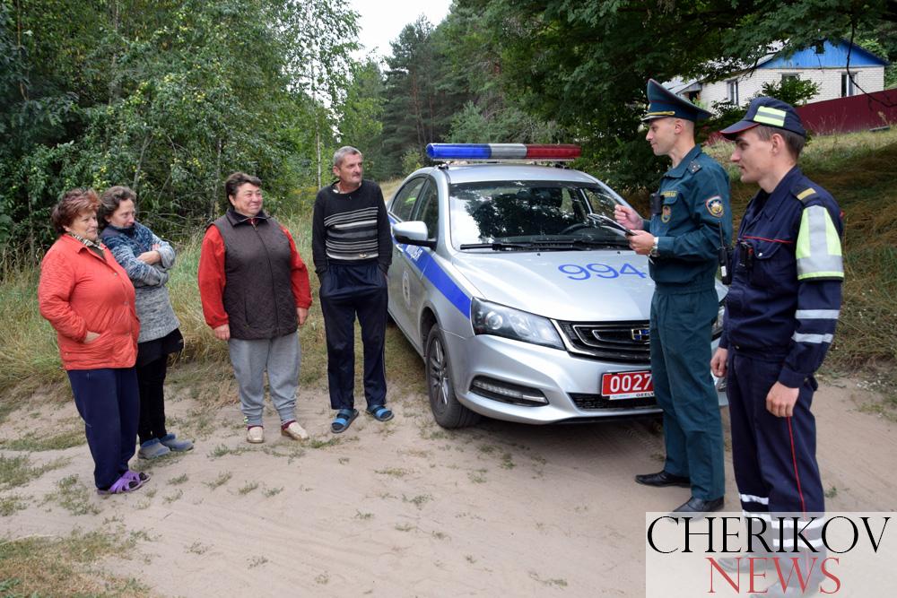 Пожароопасно! В Чериковском районе продолжает действовать запрет на посещение лесов