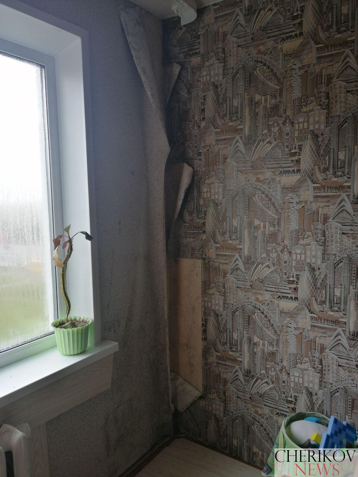 Дождались. Сначала возмущались жильцы, а теперь даже стены «заплакали»