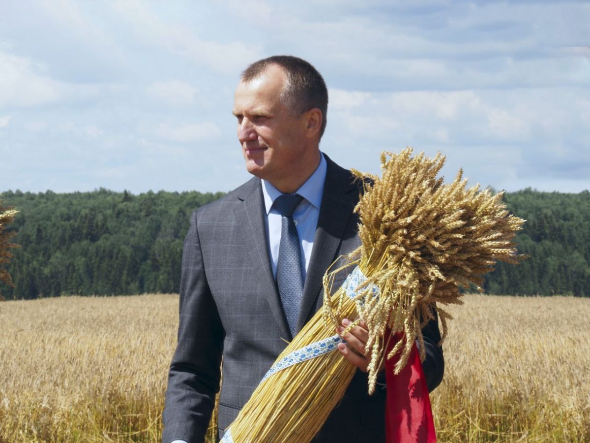 Председатель Могилевского облисполкома поздравляет аграриев Приднепровского края с фестивалем-ярмаркой «Дажынкi-2022»
