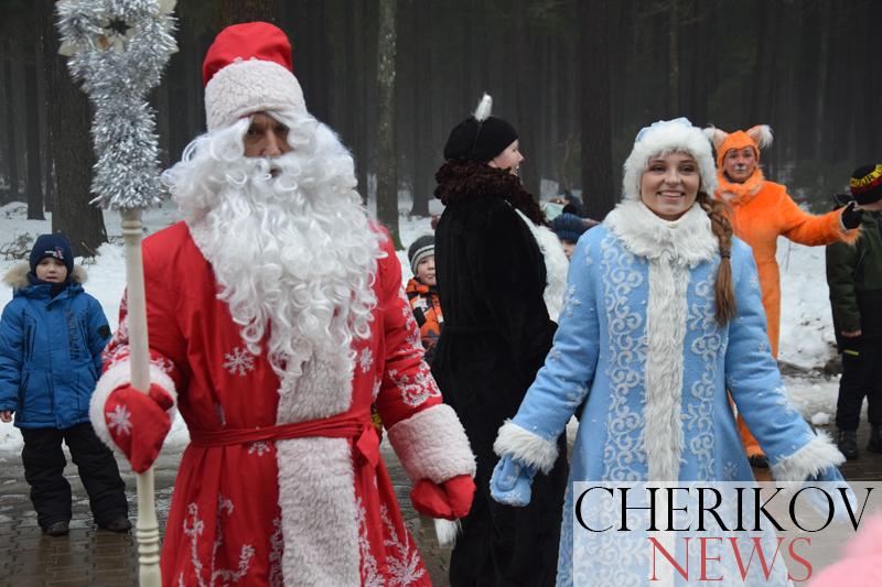 В гости к Деду Морозу: чериковские ребята посетили резиденцию новогоднего волшебника