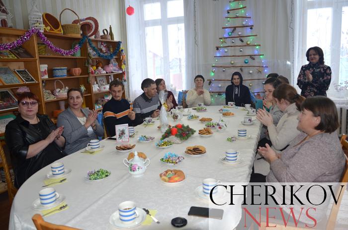 Тёплая встреча в преддверии Рождества Христова прошла в Чериковском РЦСОН