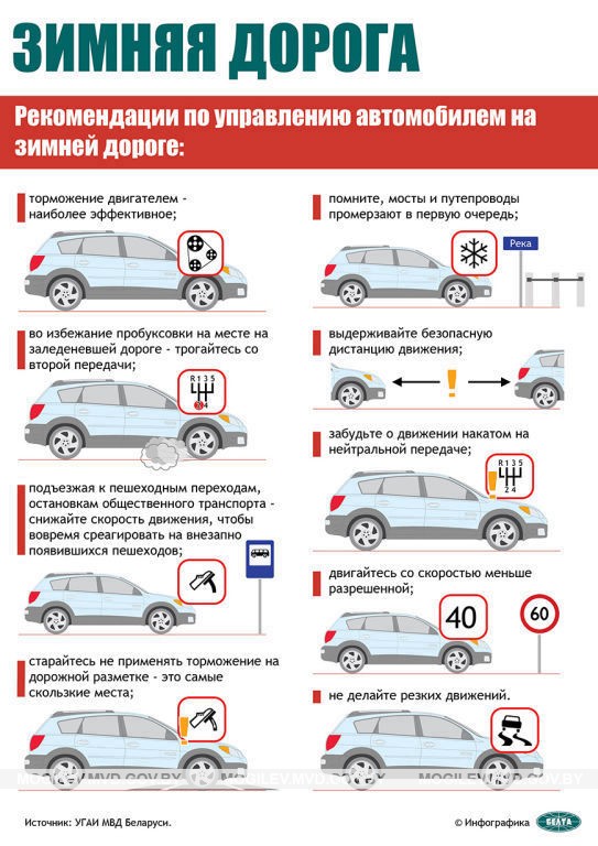 Дорожная безопасность: советы водителям при вождении в условиях морозов