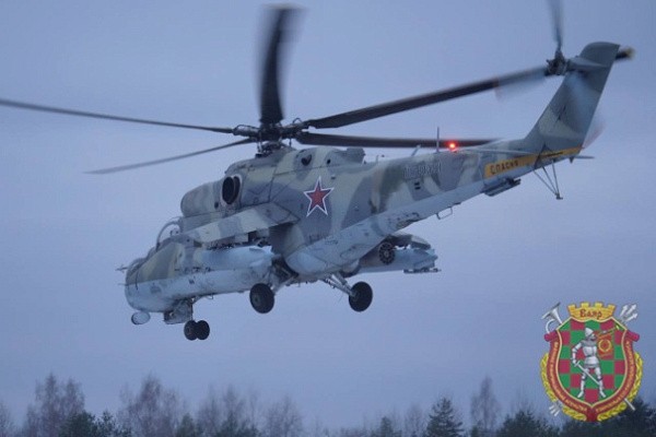 Продолжается совместное летно-тактическое учение вооруженных сил Беларуси и России