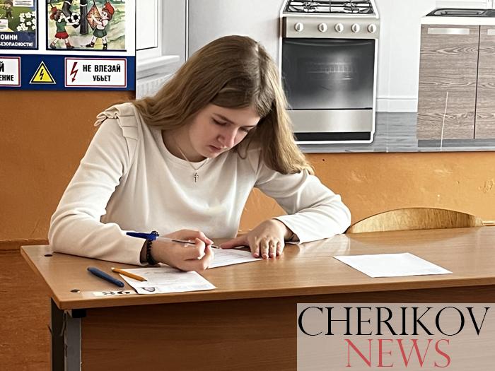 В Черикове проходят районные олимпиады по учебным предметам