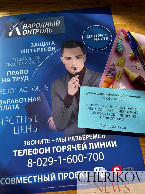 В Черикове проходит заседание Совета Чериковского районного объединения профсоюзов