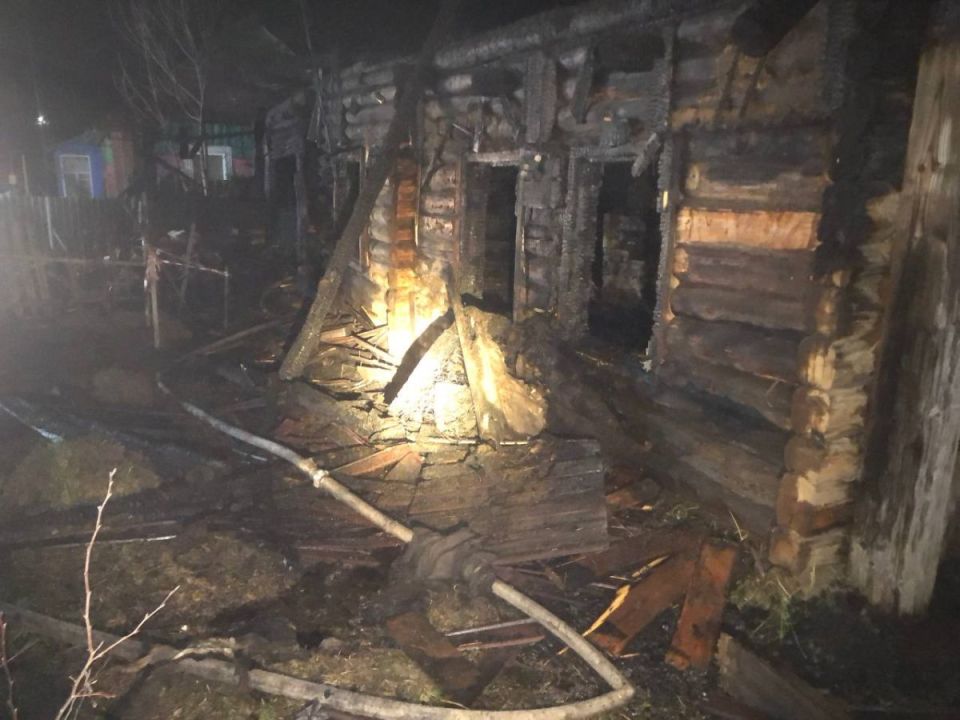 16 апреля частный жилой дом горел в агрогородке Веремейки Чериковского района