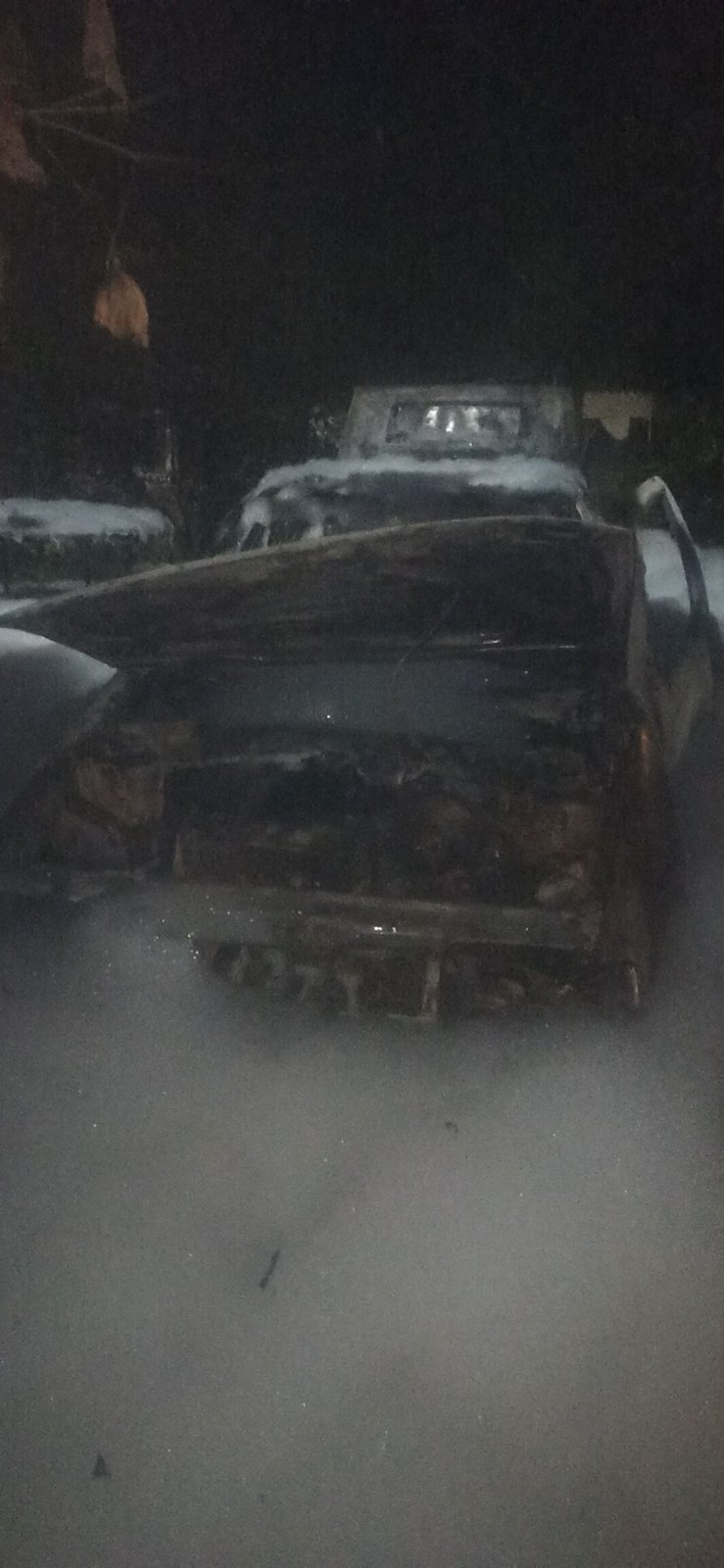 В Черикове в результате пожара уничтожен легковой автомобиль