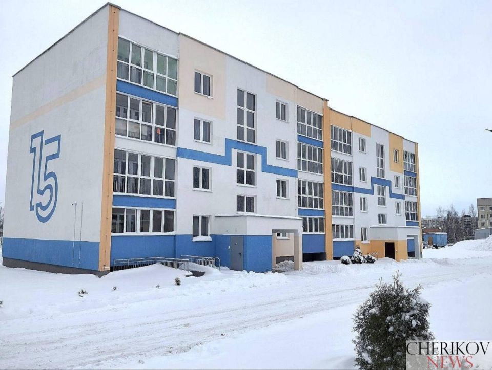 За 2022 год в Чериковском районе введено в эксплуатацию  2152,8 м2 построенного жилья