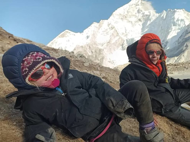 Четырехлетняя девочка установила рекорд при восхождении на Эверест
