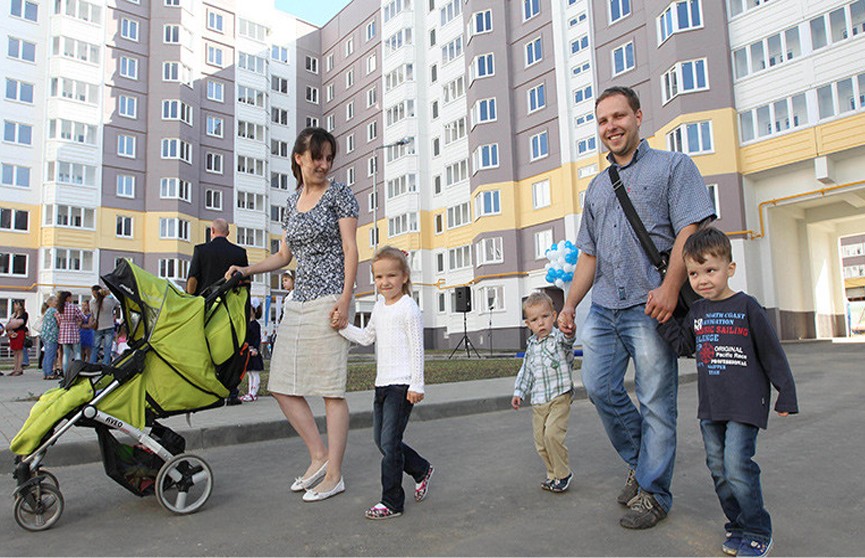 В этом году в Беларуси планируют построить более 5 тыс. квартир для многодетных семей