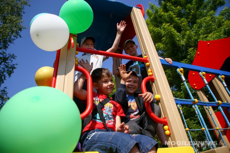 В Могилевской области в 2024 году планируется возвести 74 детские игровые площадки