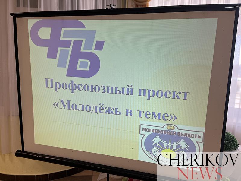 «Семейные ценности. Время молодых». На Чериковщине продолжается реализация профсоюзного проекта «Молодежь в теме»