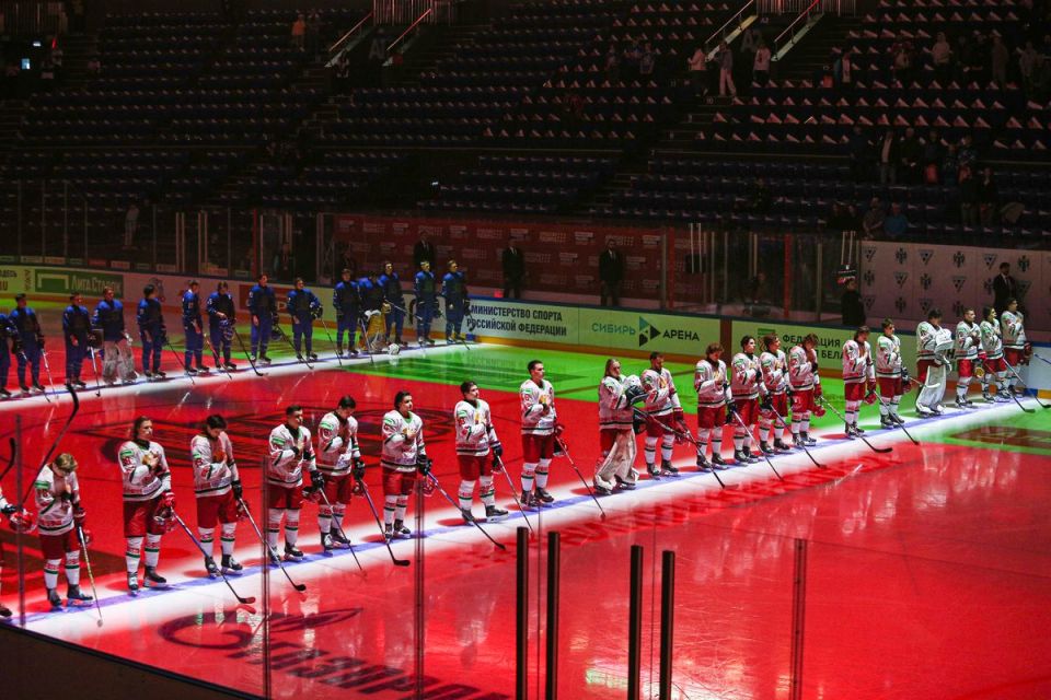 Молодежная сборная Беларуси по хоккею разгромила сверстников из Казахстана на старте турнира в Новосибирске