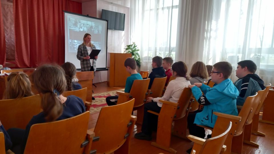 В Центре творчества состоялся урок-презентация «Люди и время», посвященный Международному дню освобождения узников фашистских концлагерей