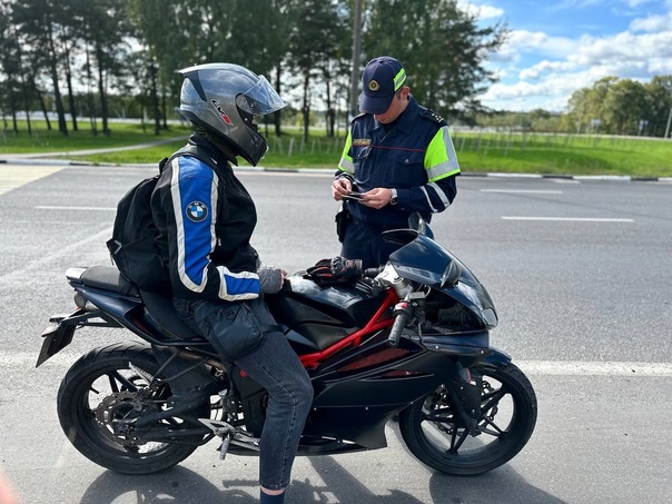 Госавтоинспекция усилила контроль за мотоциклистами во всех регионах Беларуси