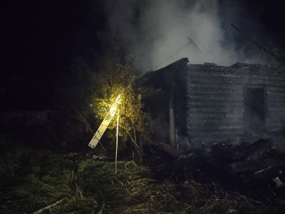 Пять пожаров, в том числе два из-за грозы, произошло в Могилевской области с 2 по 4 июля