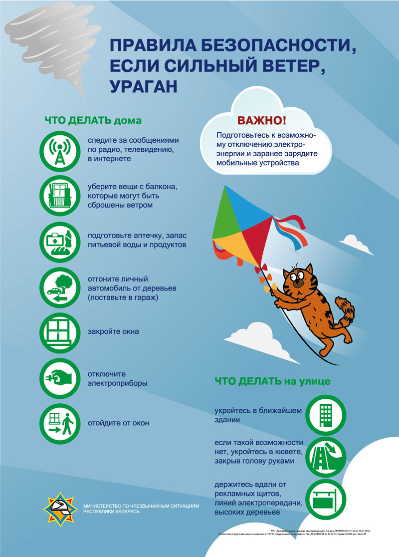 Напоминаем о правилах поведения во время грозы