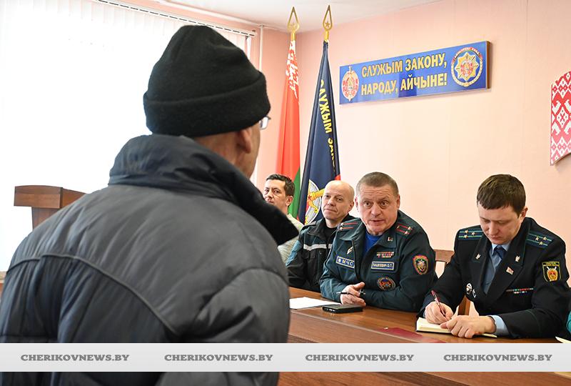 На повестке заседания чериковского СОПОП: пожарная безопасность, семейное неблагополучие и трудоустройство
