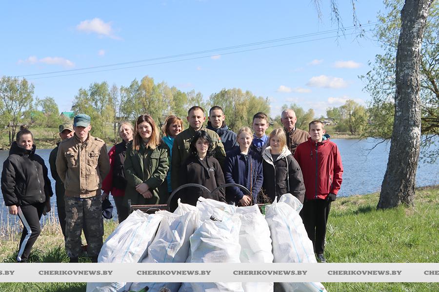 Чериковляне присоединились к акции «Беларусь синеокая»