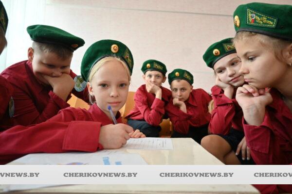 В Черикове прошел районный этап военно-патриотической игры «Зарничка»  