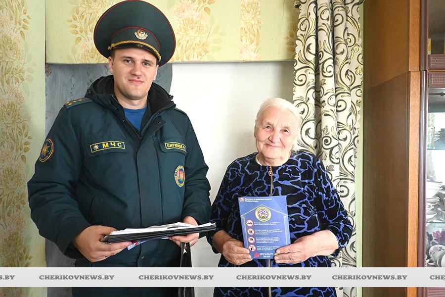 На Чериковщине проходит профилактическое мероприятие «Дом без пожара»