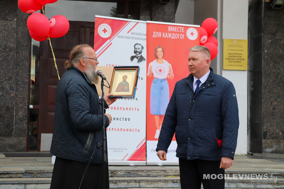 Красный Крест — символ милосердия и единства во имя мира. В Могилеве прошел единый день БКК.